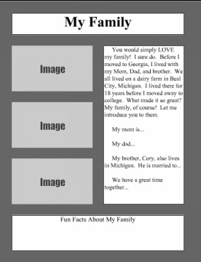 Image of Nonfiction Family Newspaper