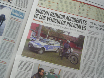 Image of Spanish newspaper